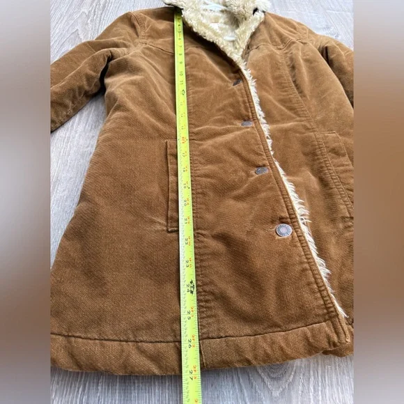 Abercrombie & Fitch Y2K Sherpa Lined Jacket XS - Picture 4 of 9